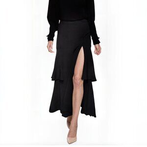 New with tags Tom Ford skirt with layered panels and a thigh slit